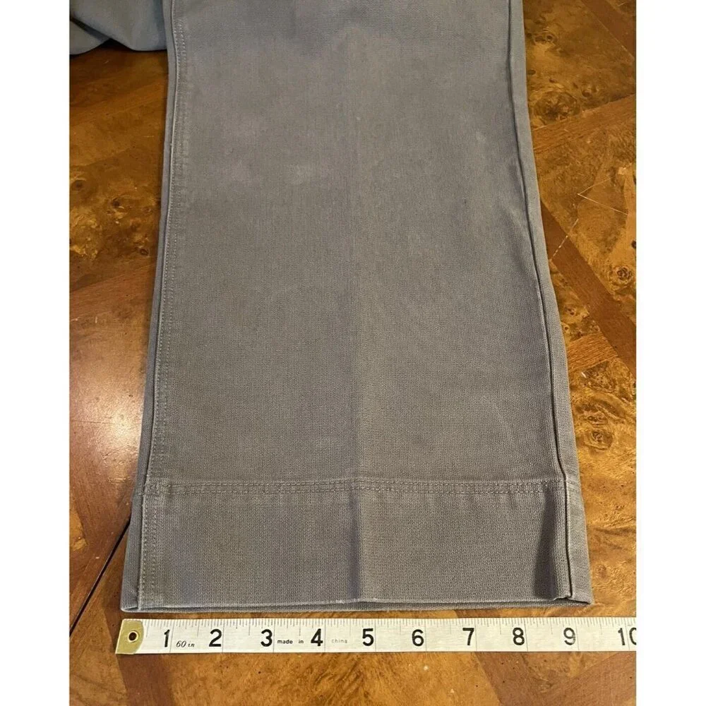 J Crew Men's Pants Gray Size 33x32 100% Cotton Casual Khakis Style 63083